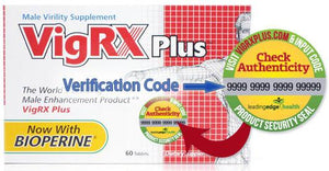 VigRX Plus 60 Tablets - Original From Leading Edge Health For Him - Penis Enhancement VigRX 