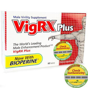 VigRX Plus 60 Tablets - Original From Leading Edge Health For Him - Penis Enhancement VigRX 