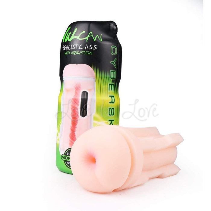 Vulcan Cyberskin Vibrating Realistic Ass In Cream