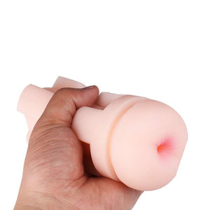 Vulcan Cyberskin Vibrating Realistic Ass In Cream (Newly Replenished) Male Masturbators - Masturbation Cups Topco Sales 