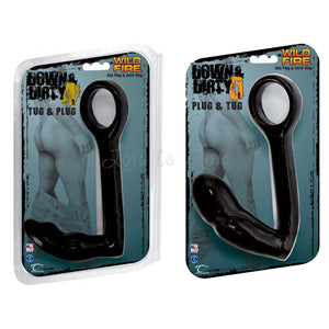 Wildfire Down and Dirty 4.5 inch and 5 inch Ass Plug and Cock Ring [Clearance] For Him - Cock Ring & Anal Plug Wild Fire 