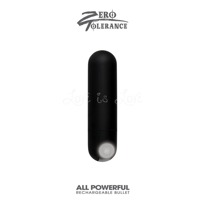 Zero Tolerance All Powerful Rechargeable Bullet