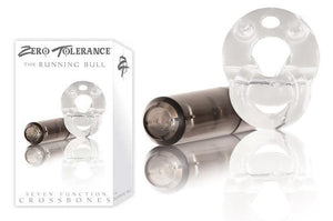 Zero Tolerance The Running Bull Single Bullet Clear For Him - Cock Rings Zero 