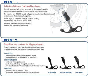 ZINI Janus LAMP Prostate Massager - Small, Medium or Large Prostate Massagers - Zini Prostate Toys Zini 