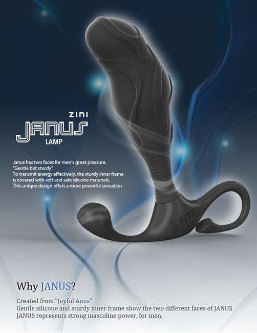 ZINI Janus LAMP High Performance Silicone Prostate Massager