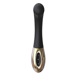 Zini Soon G-Spot Vibrator Black And Gold Vibrators - Clit Stimulation & G-Spot Zini 